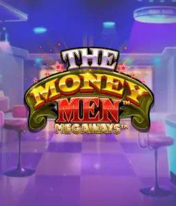 Experience the exciting world of The Money Men Megaways game by Pragmatic Play, showcasing a striking logo with glittering stars on a lavish background. This image captures the energy and allure of casino gaming with its stunning design and colorful ambiance. Perfect for slot game lovers seeking Vegas-style excitement. 