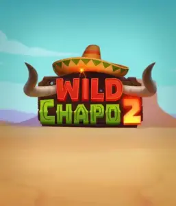 Step into the colorful Mexican desert with the Wild Chapo 2 game by Relax Gaming, showcasing a whimsical bull wearing a sombrero against a serene desert backdrop. This graphic captures the charm and humor of the game, perfect for those who love culturally inspired slots, providing a delightful adventure.